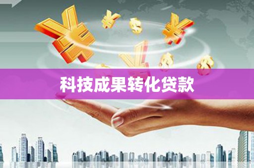 连平科技成果转化贷款