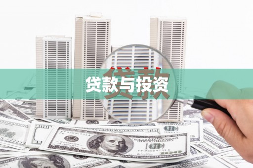 连平贷款与投资