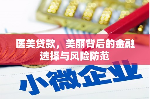 连平医美贷款，美丽背后的金融选择与风险防范