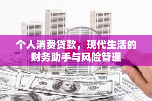 连平个人消费贷款，现代生活的财务助手与风险管理