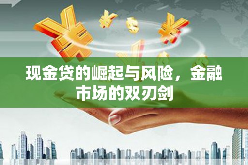 连平现金贷的崛起与风险，金融市场的双刃剑