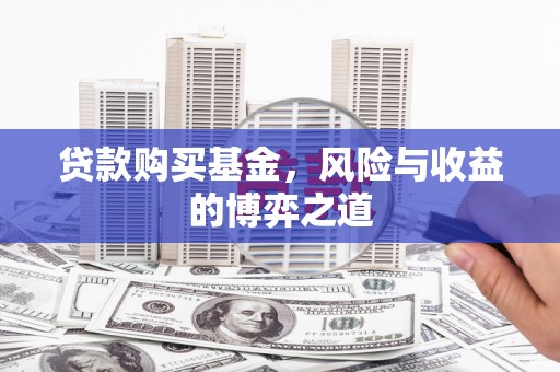 连平贷款购买基金，风险与收益的博弈之道