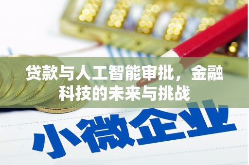 连平贷款与人工智能审批，金融科技的未来与挑战