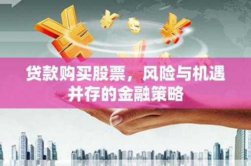 连平贷款购买股票，风险与机遇并存的金融策略