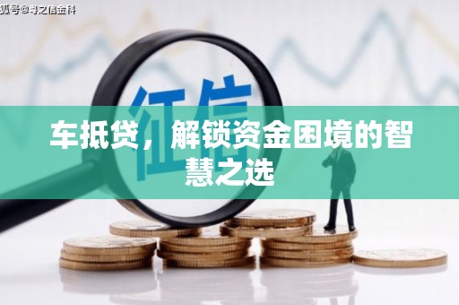 连平车抵贷，解锁资金困境的智慧之选