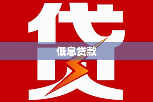 连平低息贷款