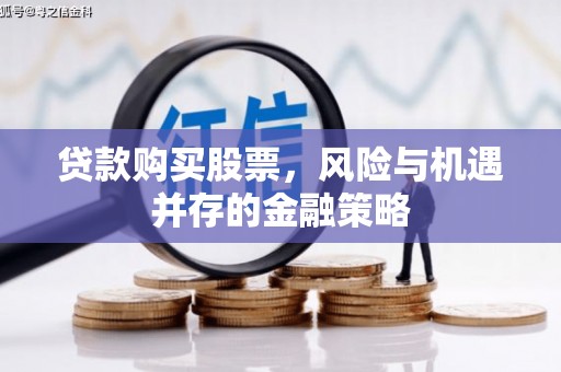 连平贷款购买股票，风险与机遇并存的金融策略