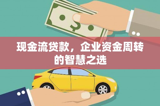 连平现金流贷款，企业资金周转的智慧之选