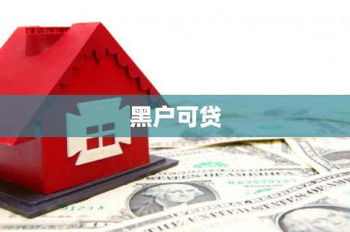 连平黑户可贷